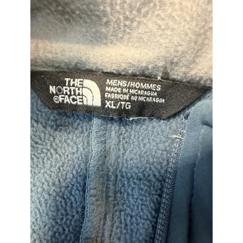 The North Face Apex Bionic Softshell Jacket Mens Blue Full Zip Windproof Coat